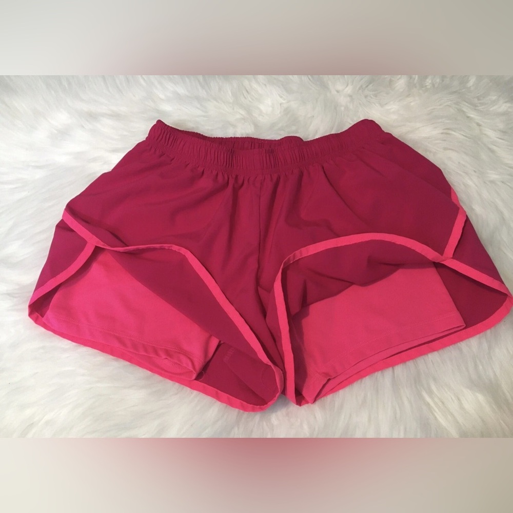 Womens Champion Duo Dry Workout Active Shorts Size Medium Pink - Picture 3 of 6